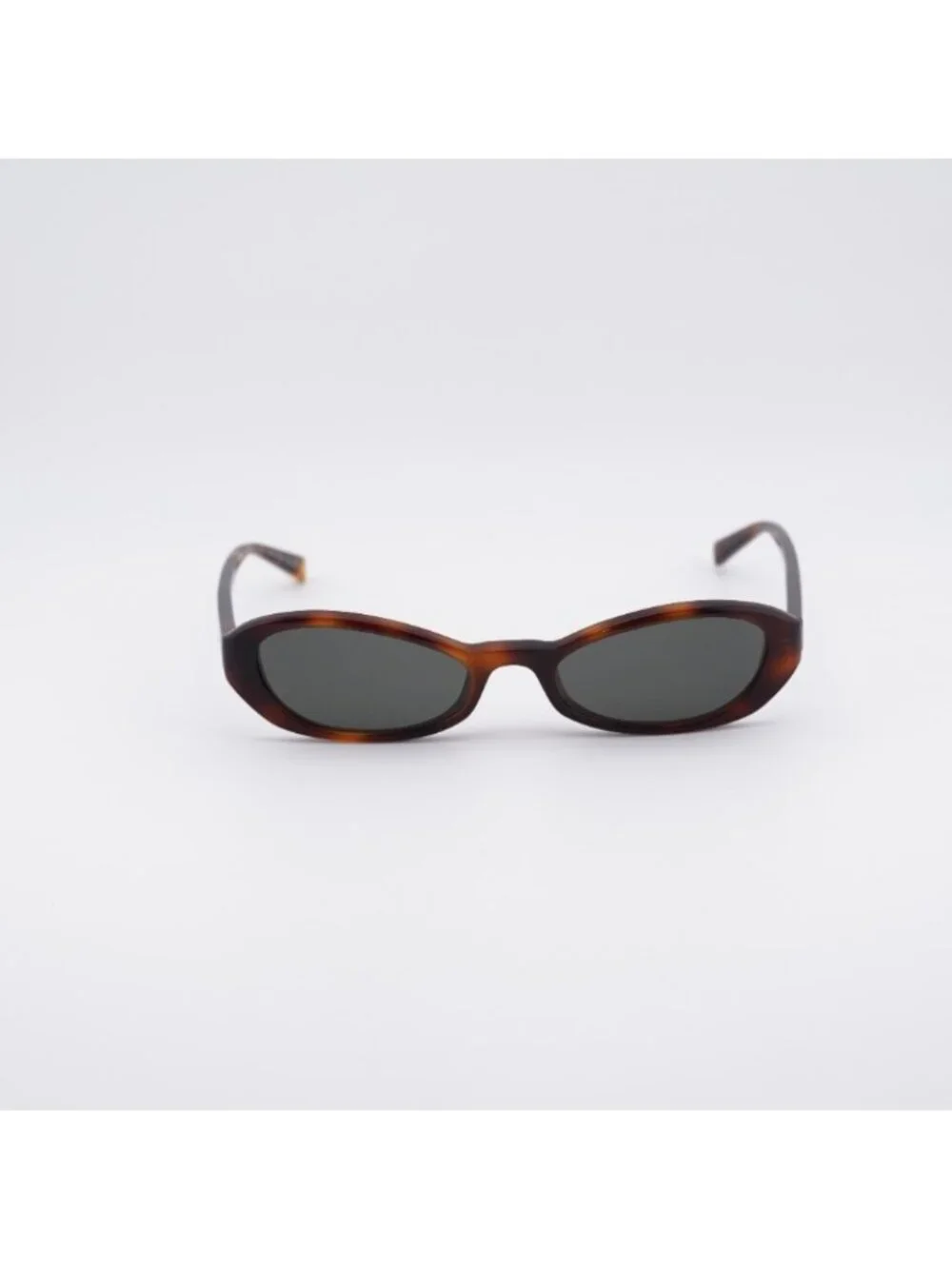Saint Laurent SL871 SUE 004 Sunglasses Havana Rectangle Frame, Grey Lenses